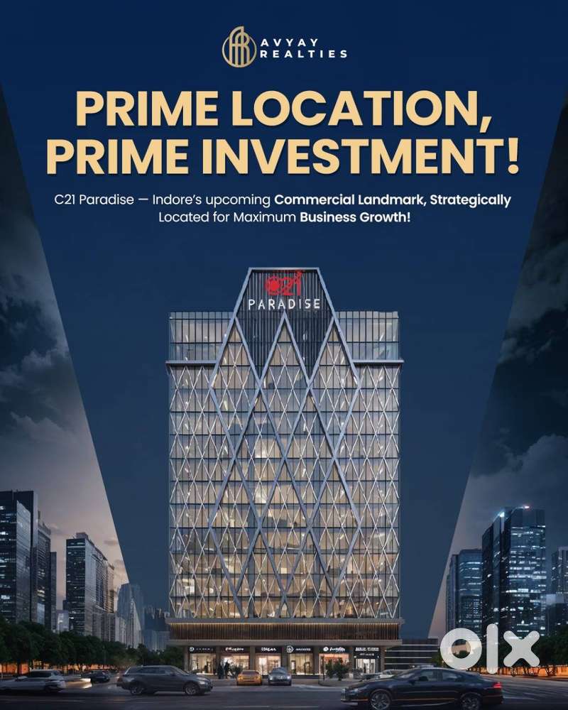 1094 Sq.ft. Premium Office Space for Sale in C21 Paradise