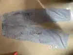 Blue baggy denim vintage rare cargo
