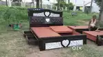 WOODEN BED AVAILABLE IN STARF FURNITURE