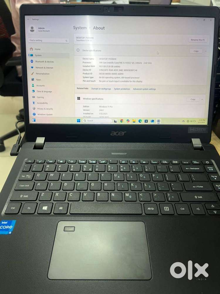 Acer Travel Mate P2 TMP 214-52-564U i5 11th Gen
