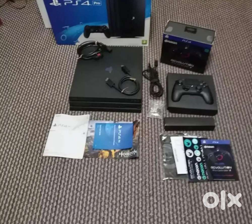 Sony PS4 PRO 1TB Console (Black) and Nacon Revolution Pro 2 Bundle