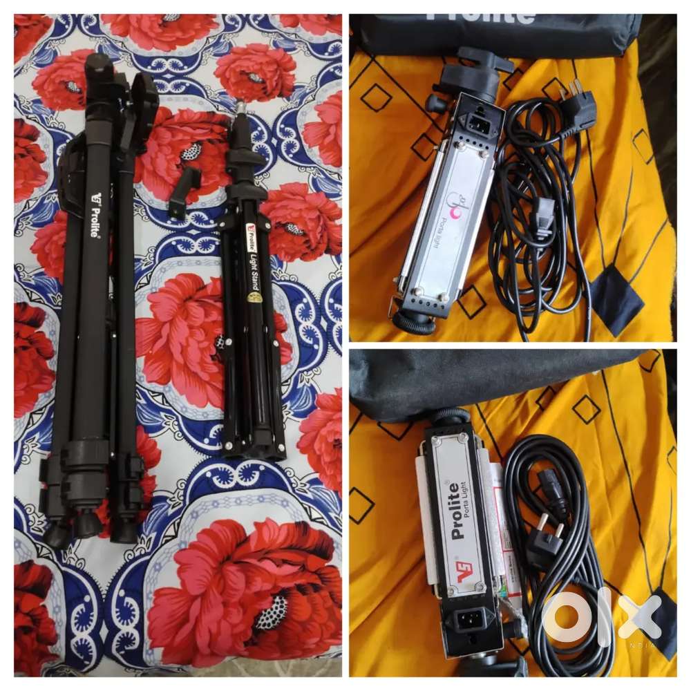 Camera stand  and camera light