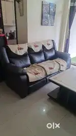 3 Seater Sofa with 2 Recliners