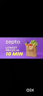 Hiring for chandigarh zepto delivery boy job