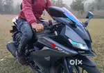R15  V3  Dual Disc. Fully modified. Super mileage of 52km/litter.