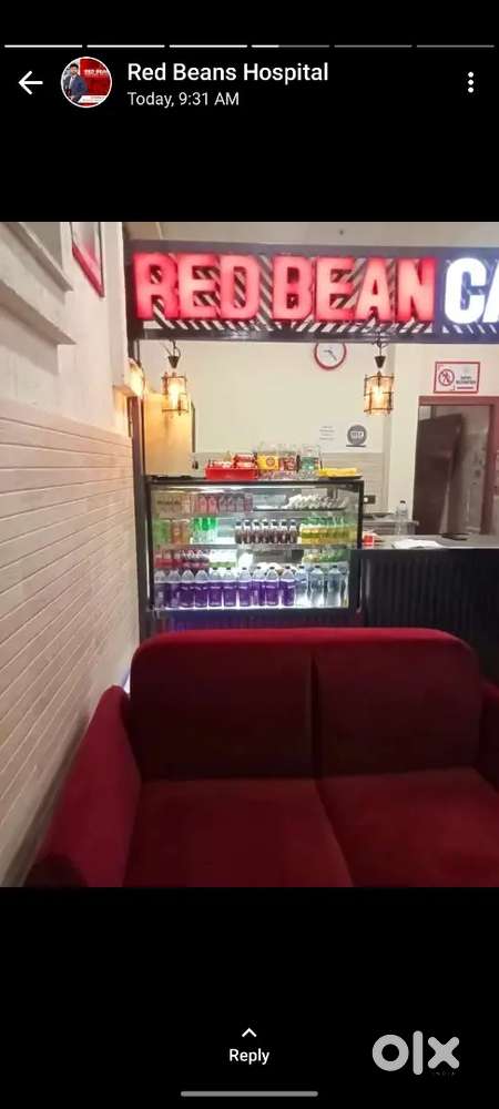 Waiter chaiye hospital canteen me kaam karne k liye RAHNA KHANA FREE