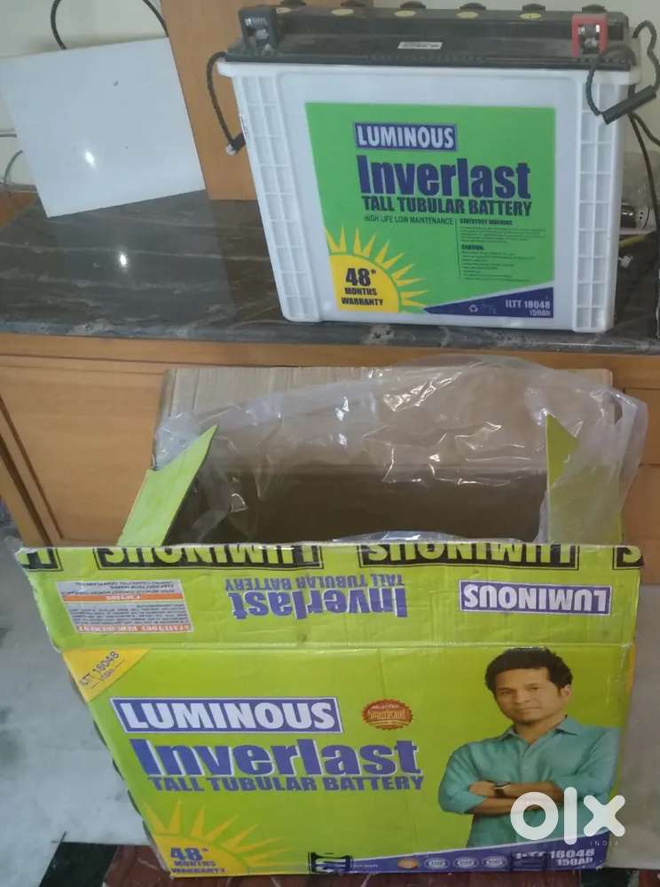 Luminous Tall Tubular Battery 150AH (used for Inverter)