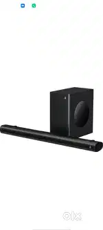 sound bar with woofer new
