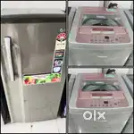 5 YEAR WARRANTY _FREE SHIPPING LESS USED _FRIDGE GOOD CONDITION