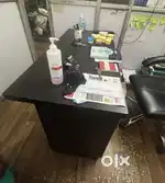 computer table storage with drawers