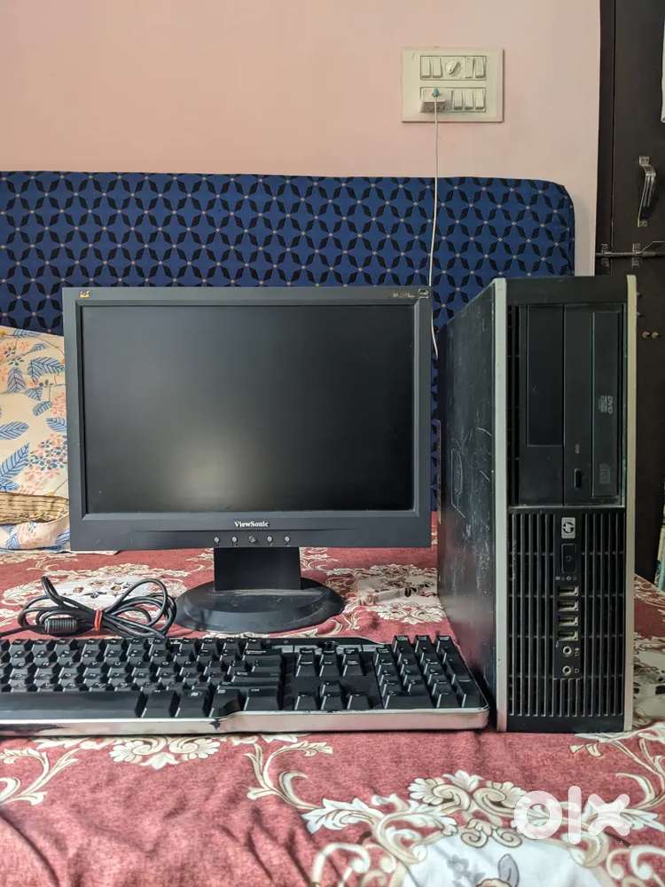 HP Compaq Desktop Set – Ready to Use (Excellent Condition )