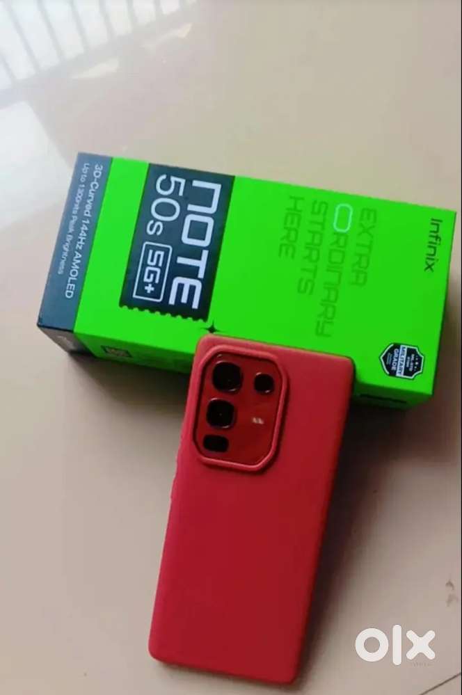 New moble only 4 month box bill saath me infinix note 50s 5g