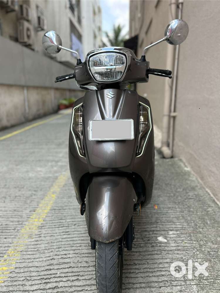 Suzuki Access 125cc Dics Break Alloy Wheels Royal Brown Colour