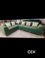 LUXURY L TYPE DOUBLE HANDLE SOFA AVAILABLE AT ZAM ZAM FURNITURE