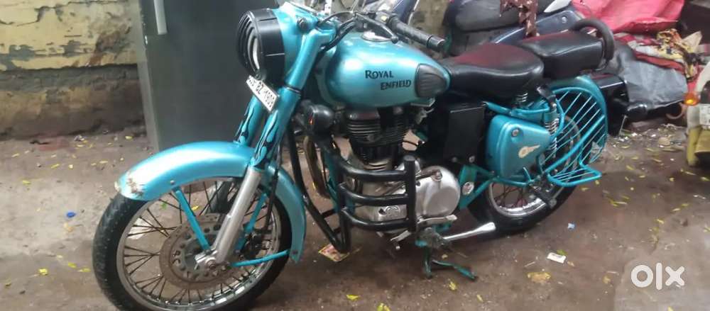 I want to sale my royal Enfield bullet blue colour 500 power engine