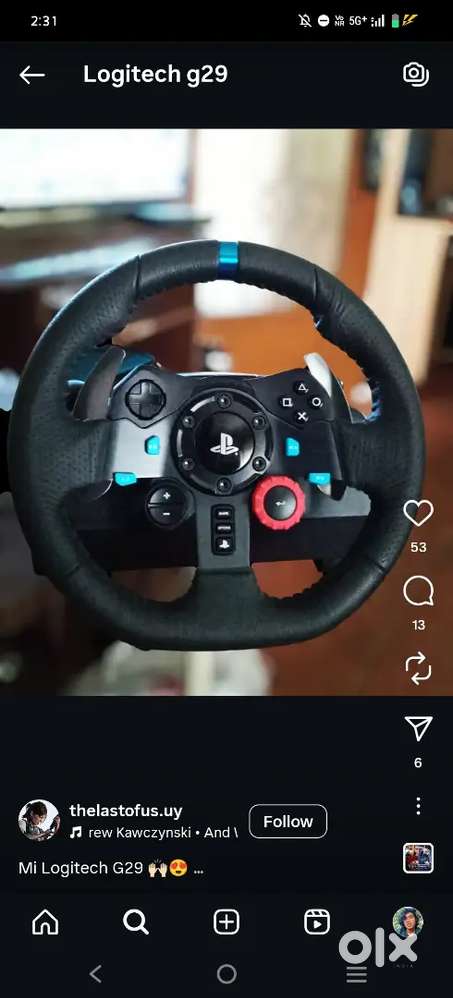 Logitech g29 steering wheel