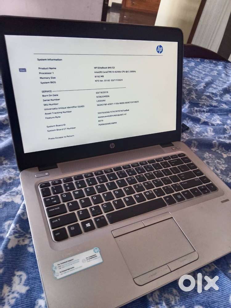 HP Elite Book 840G3 Laptop