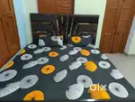 A King size double bed