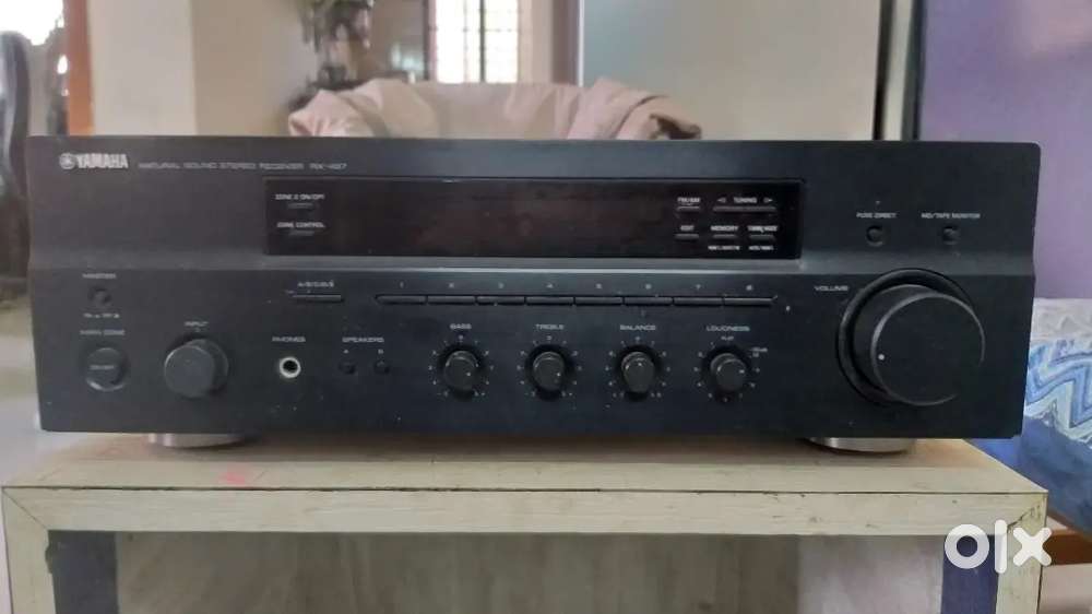 Yamaha and Denon Amplifier