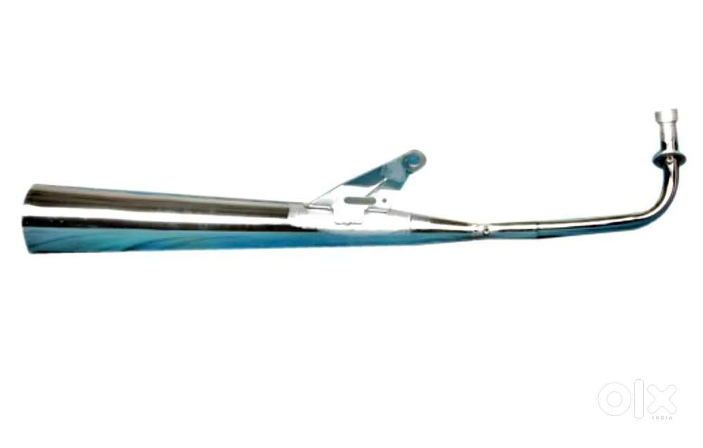 Hero honda splender handle bar with set ,center stand and silencer