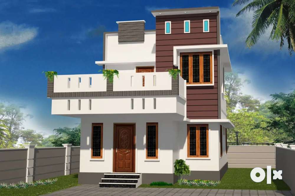 1000 Sqft 3 bhk house at kedamangalam ,N.Parur for sale for 31L only