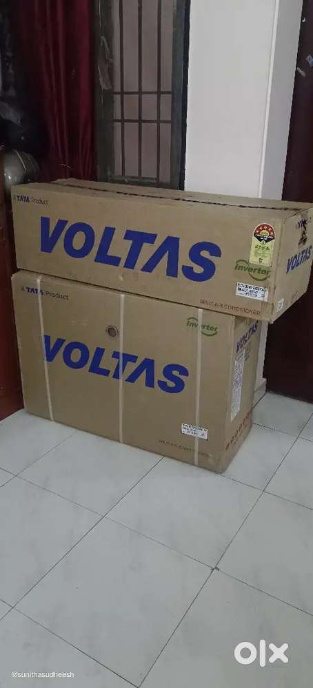 Voltas 1.5ton 5 star AC brand new
