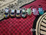 A small collection of cars