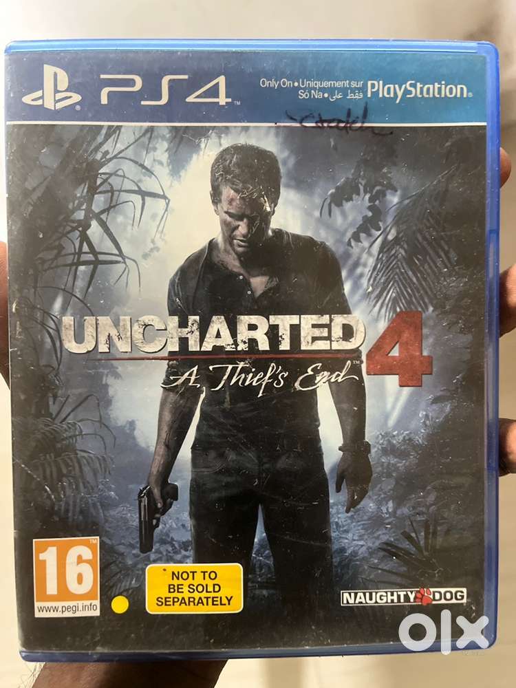 Uncharted 4 PS4 CD