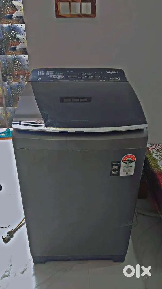 Whirlpool fully automatic machine 5 star 9.5 kg
