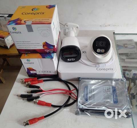 4 Cctv Camera complete Setup