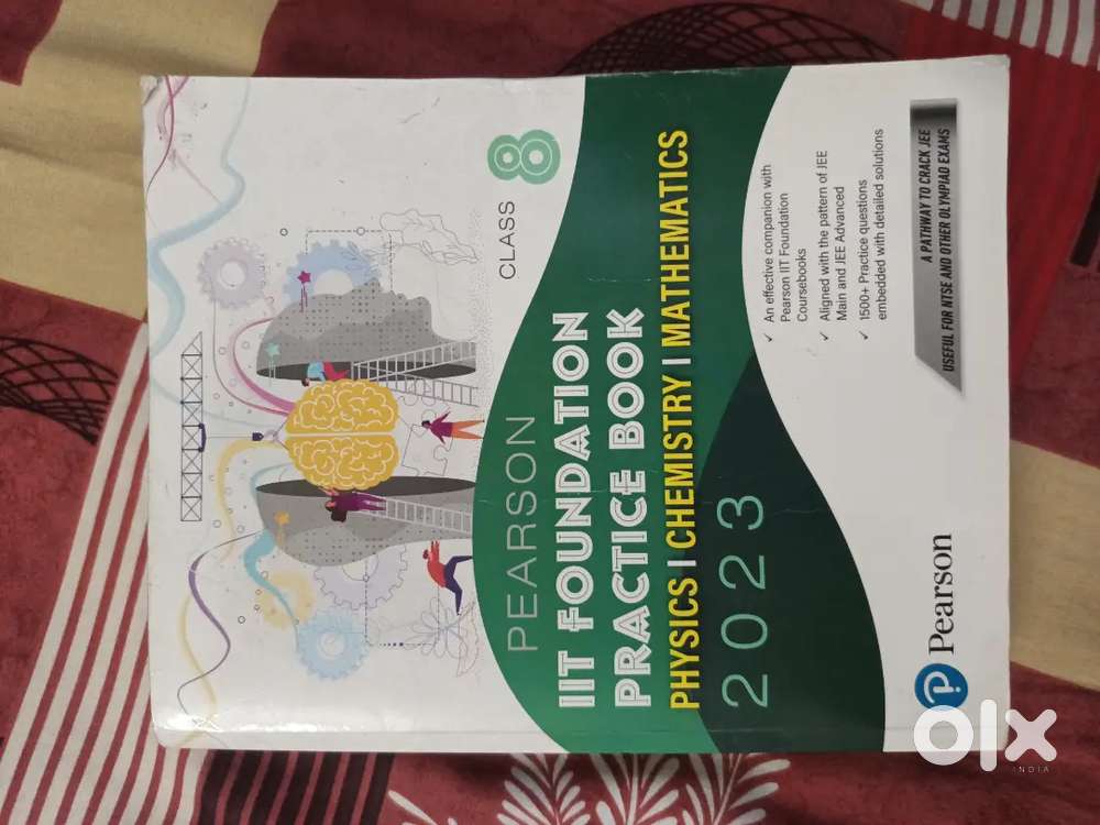 Pearson IIT Foundation Class 8, Good Condition