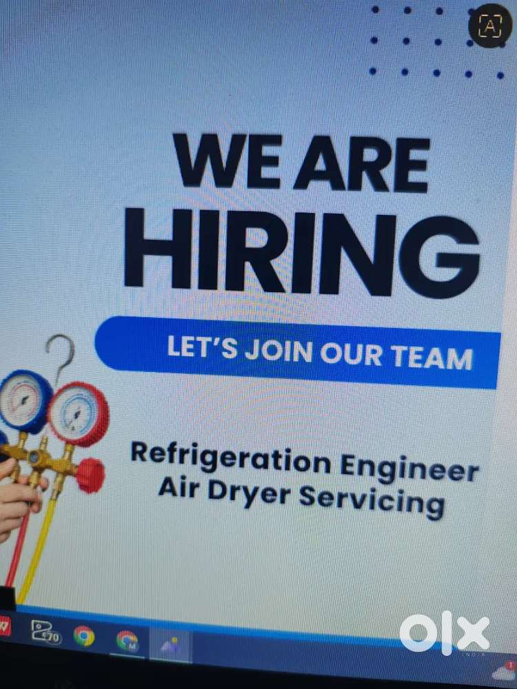 Urgent Hiring - Refrigeration Engineer