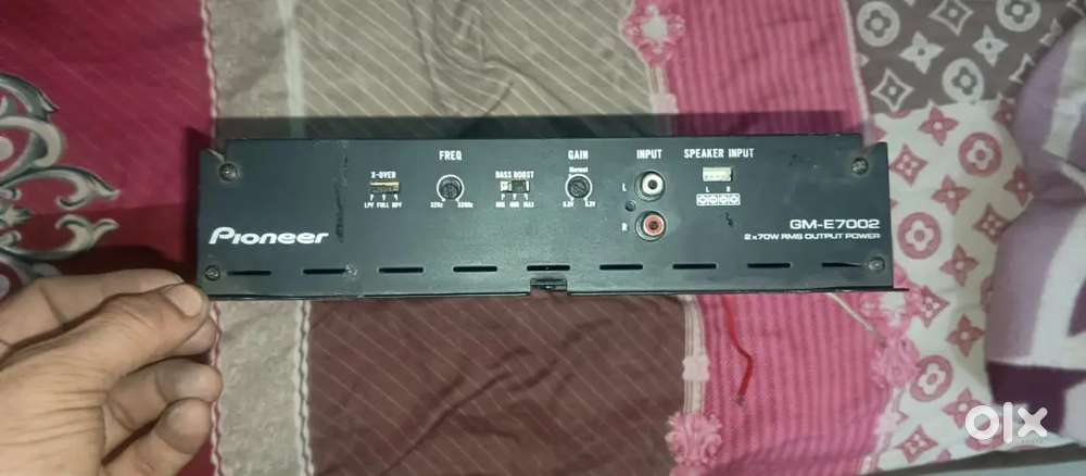 Poiner 2 chanle amp brige mode