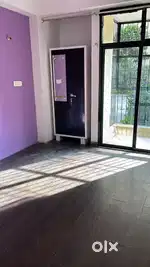 2 bhk club facing flat, with parking infront of the house.