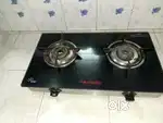 Butterfly two burner glass top gas stove 1000₹
