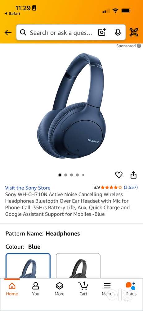 Sony and JBL Headphones