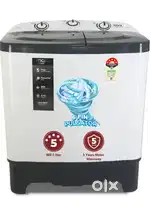 MarQ by Flipkart 6.5 kg 5 Star rating Semi Automatic Top Load - 3000