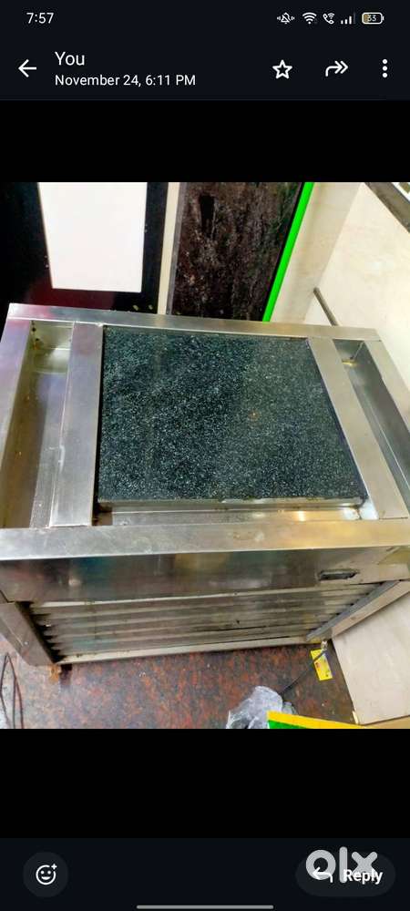 CREAM STONE NEW VERY LESS USED NEW ONE FOR SALE ( STONNER )