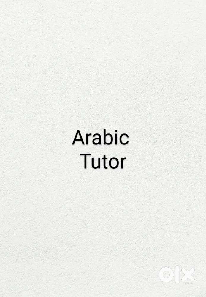 Arabic Tutoring