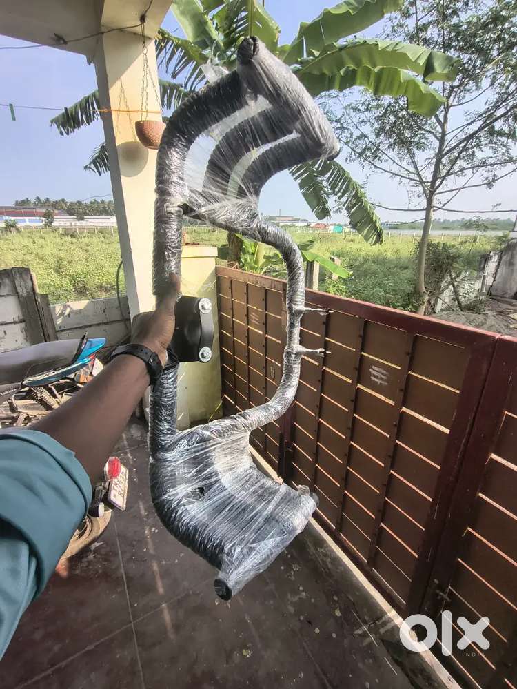 Royal Enfield airfly bumper with rope