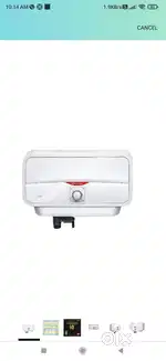 Racold instant water heater