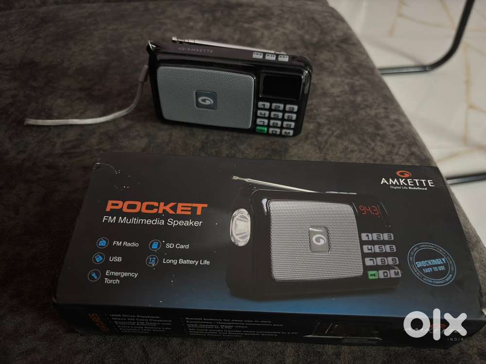 AMKETTE - Pocket FM Multimedia Speaker