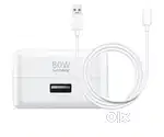 Real me 80 watt Supervooc flash charger.