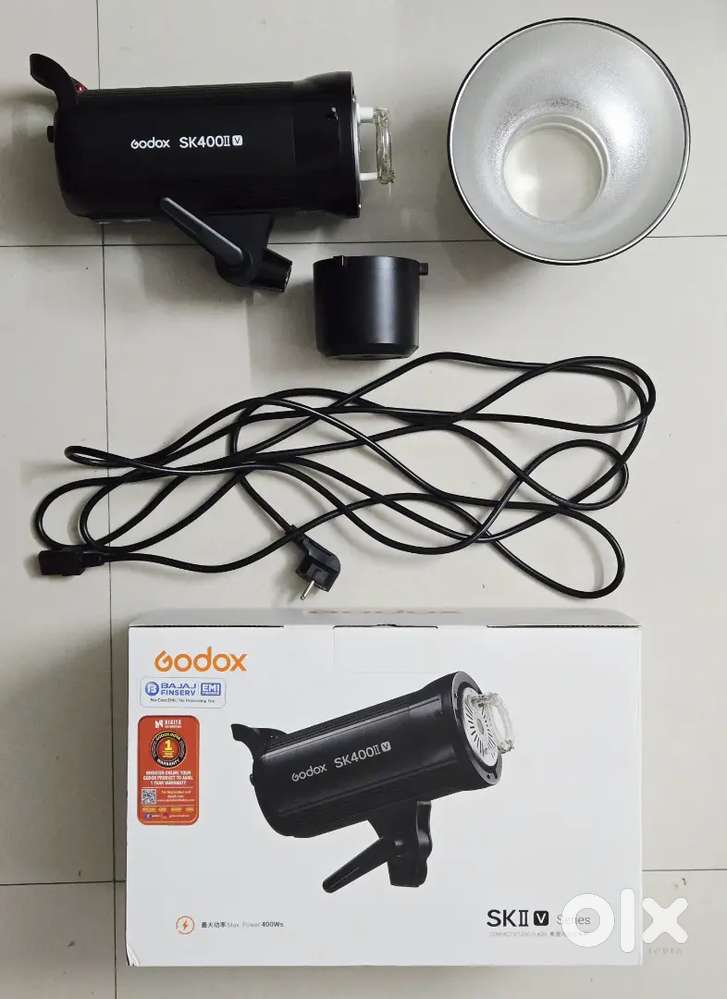 Godox SK400II-V Studio Flash Light with Bowens Mount Reflector RFT-13