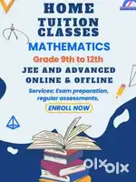 Maths Home Tuition (Class 8 - 12th)