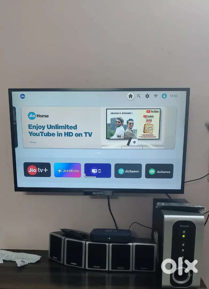 Sony Bravia with philips Home theater