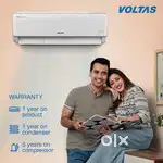 Voltas 1.5ton 3 star big indoor book now inverter model brand new seal