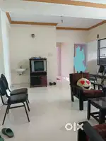 3 bhk furnished flat for rent 35k sale 85 lks.