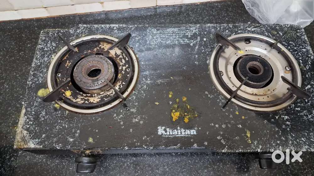 Khaitan 2 burner gas stove