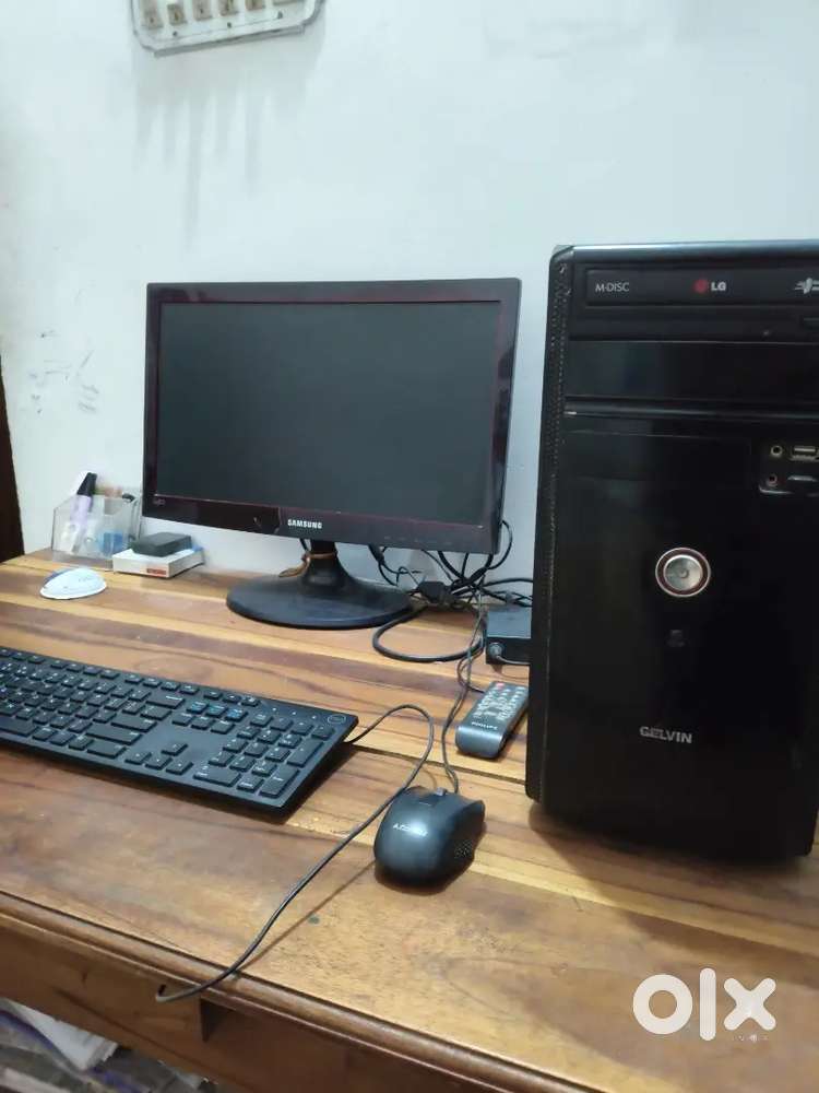 Computer System- CPU+wife Pluge Monitor (Samsung) Keyboard and Mouse